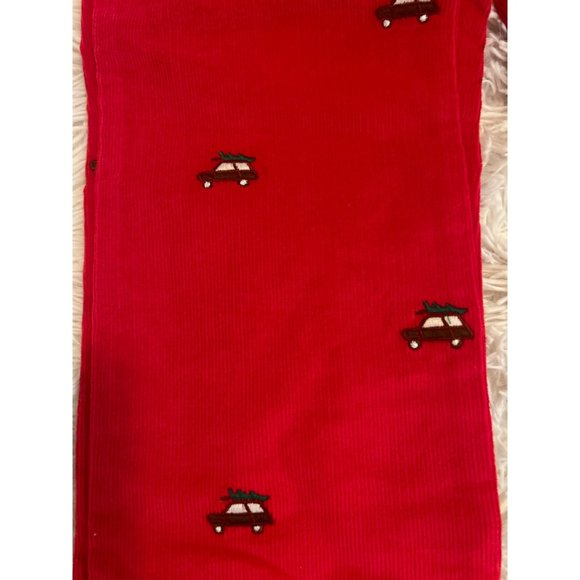 CPC Childrenswear Red Corduroy Christmas Truck Pants - Picture 2 of 4